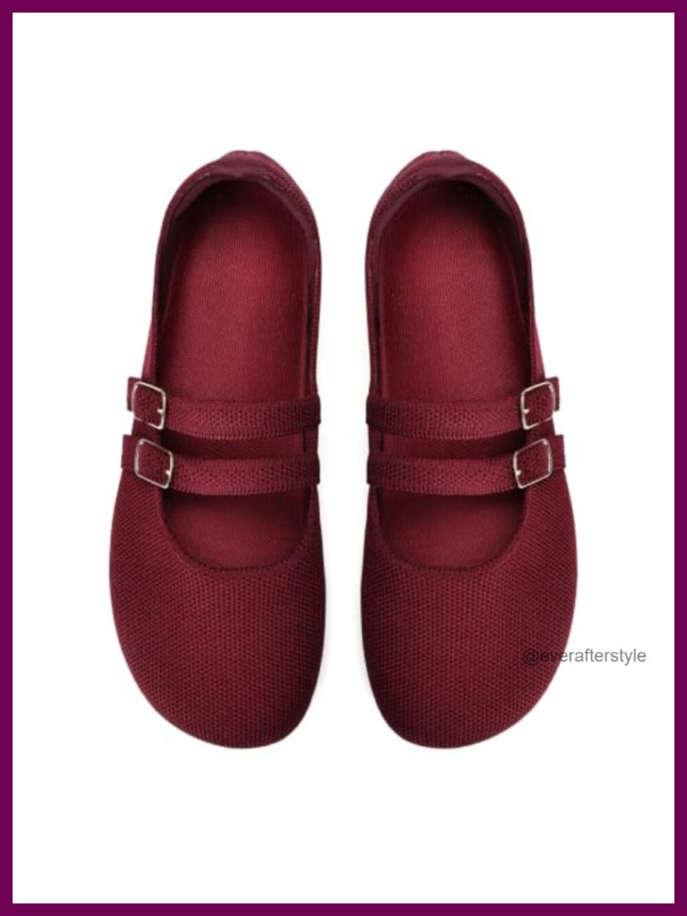 Barefoot Mary Jane Flats Wide Toe Box Double Strap Knit Womens